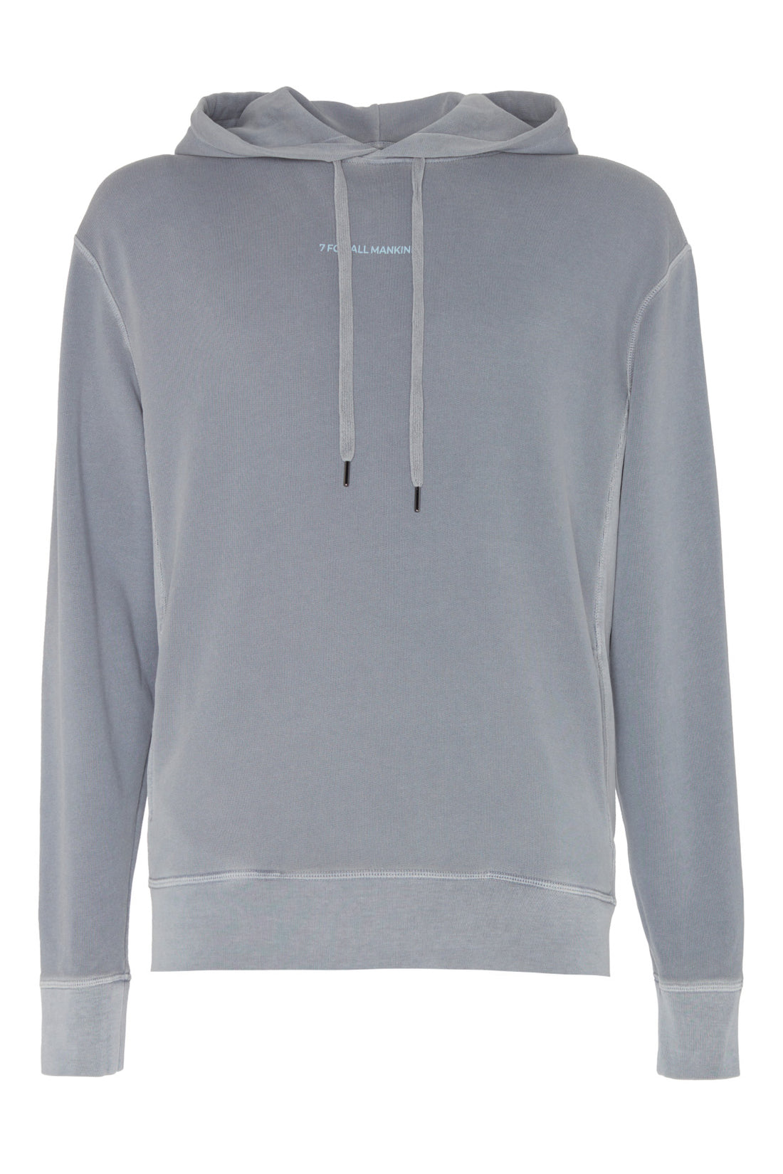 Hoodie Mineral Dye French Blue