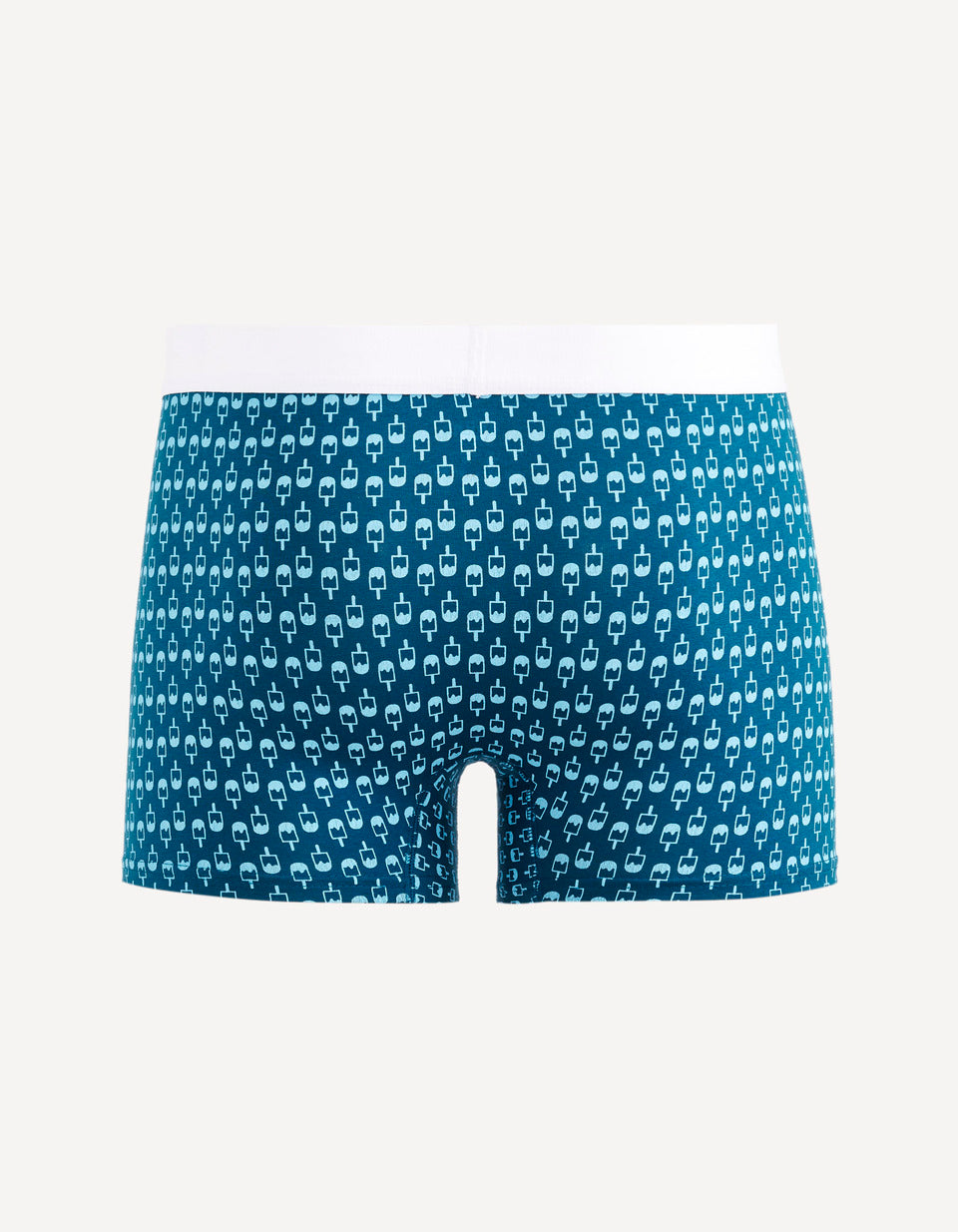 Ice Cream Stretch Cotton Boxers - Dark Blue - 02