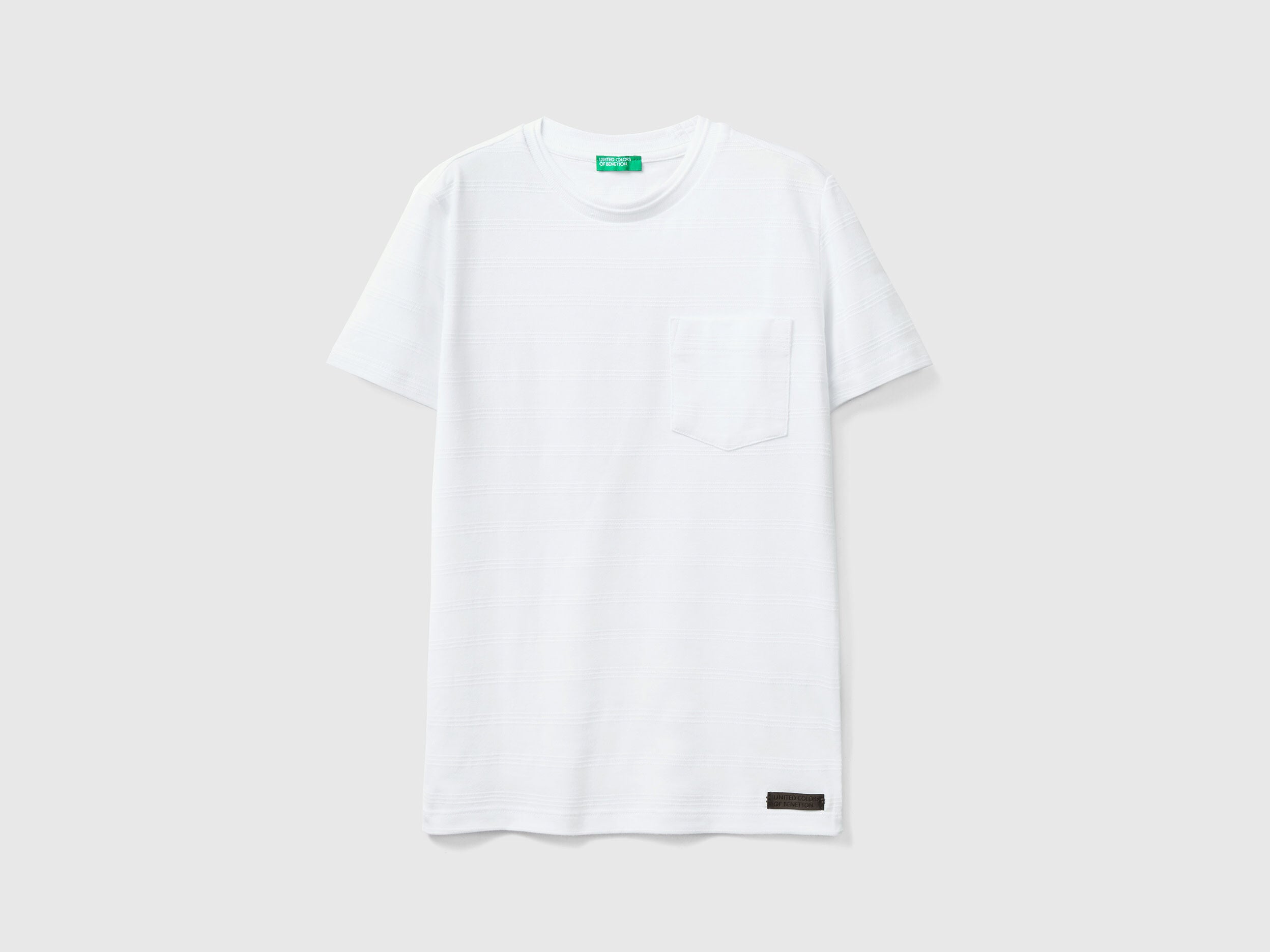 Jacquard T-Shirt With Pocket - 01