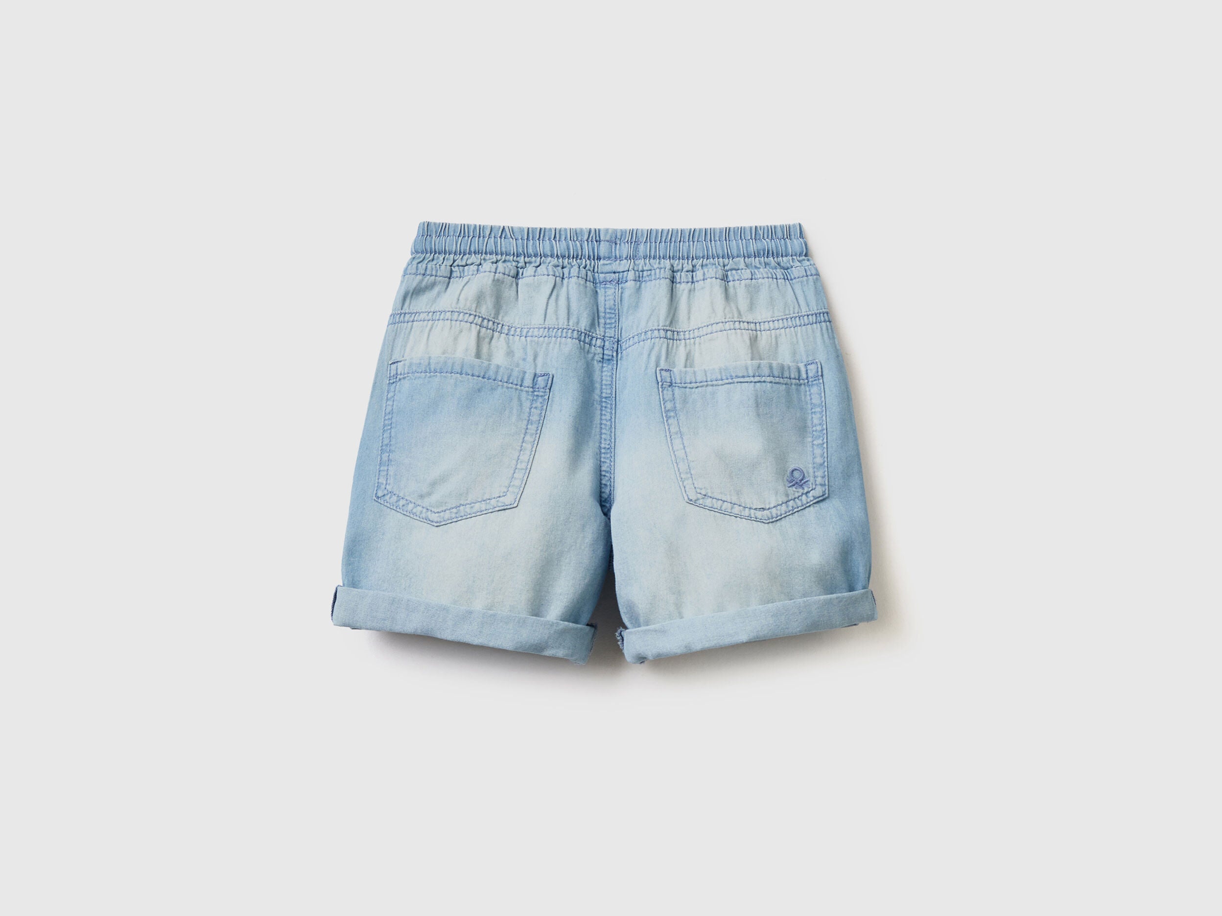 Jean Look Bermudas With Drawstring