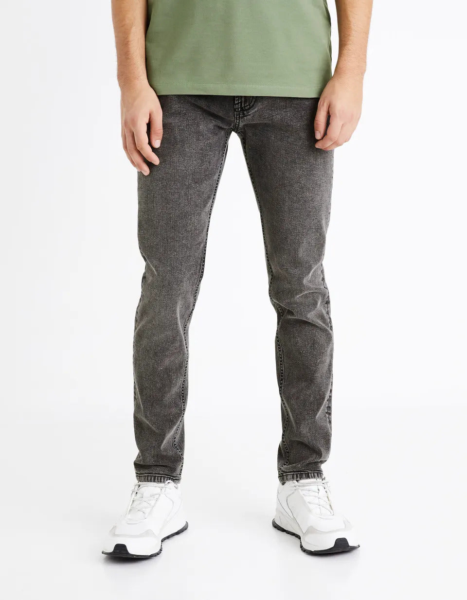 Jean Slim C25 Stretch - Gris - 02