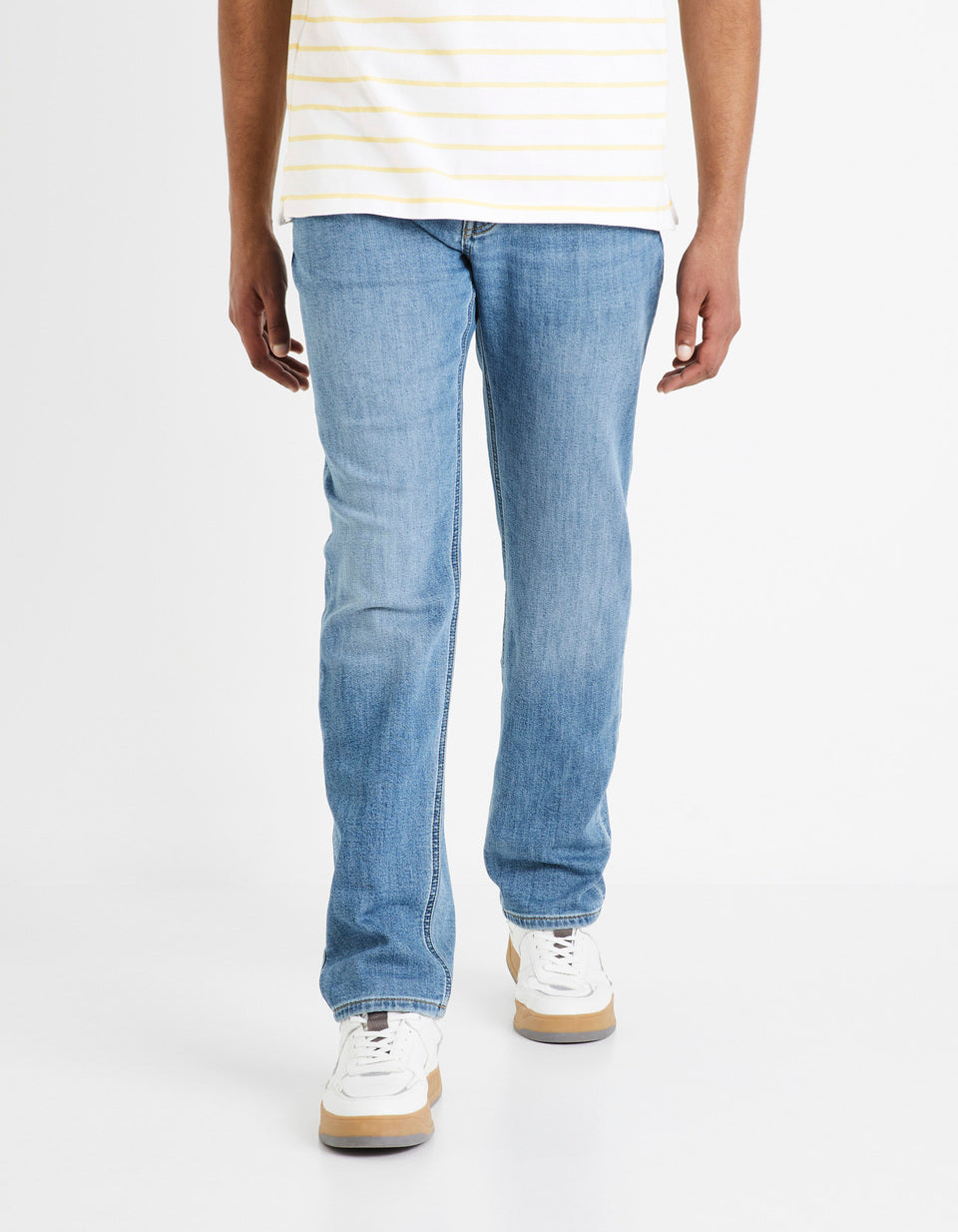 Jean Straight C15 in 3 Lengths - Bleached - 02