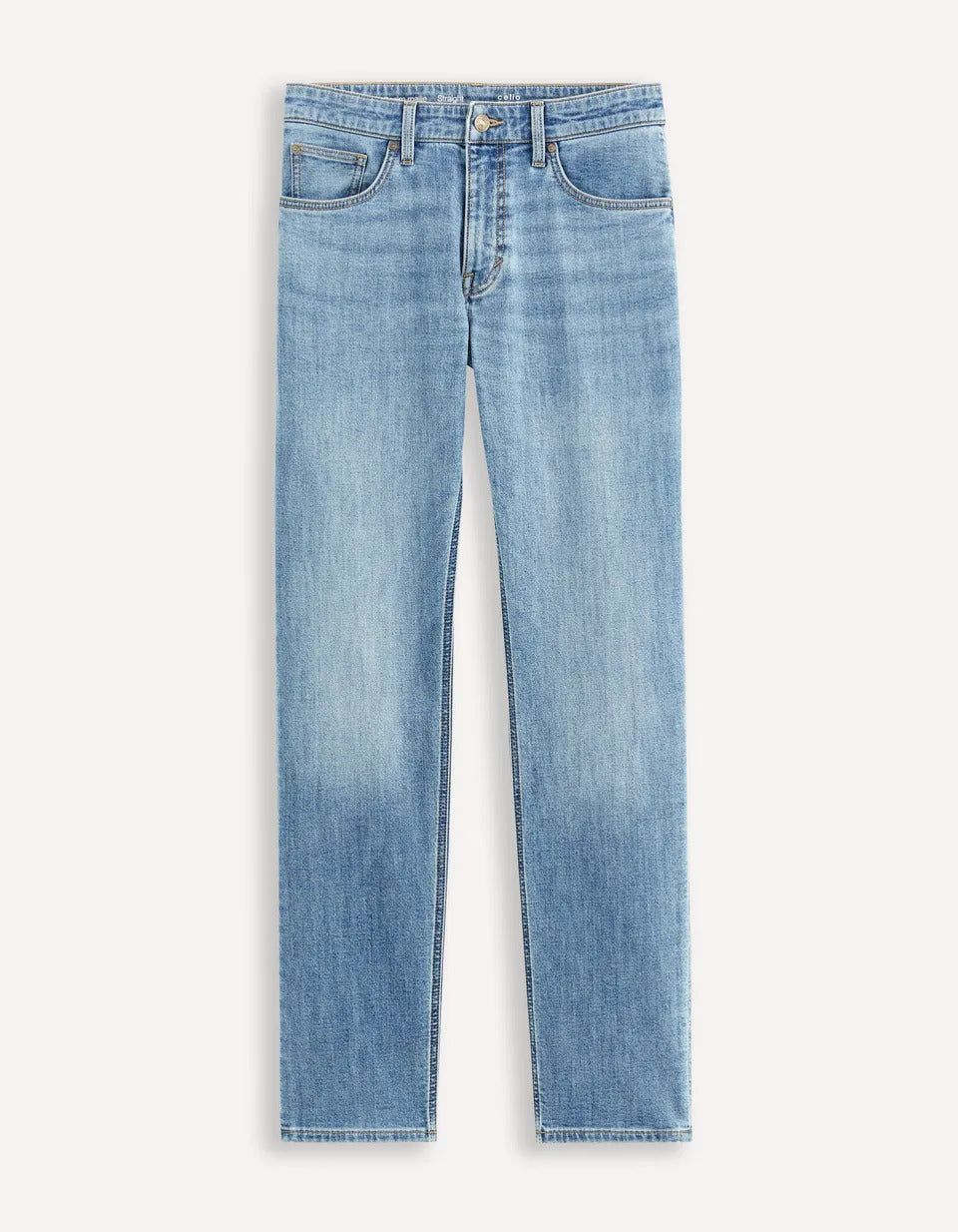 Jean Straight C15 in 3 Lengths - Bleached - 05