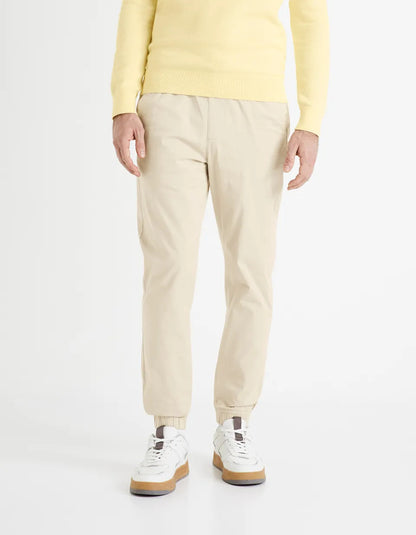 Jogging Pants - Beige - 02