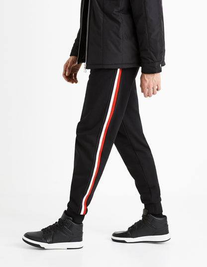 Jogging Pants 100% Cotton - Black - 03