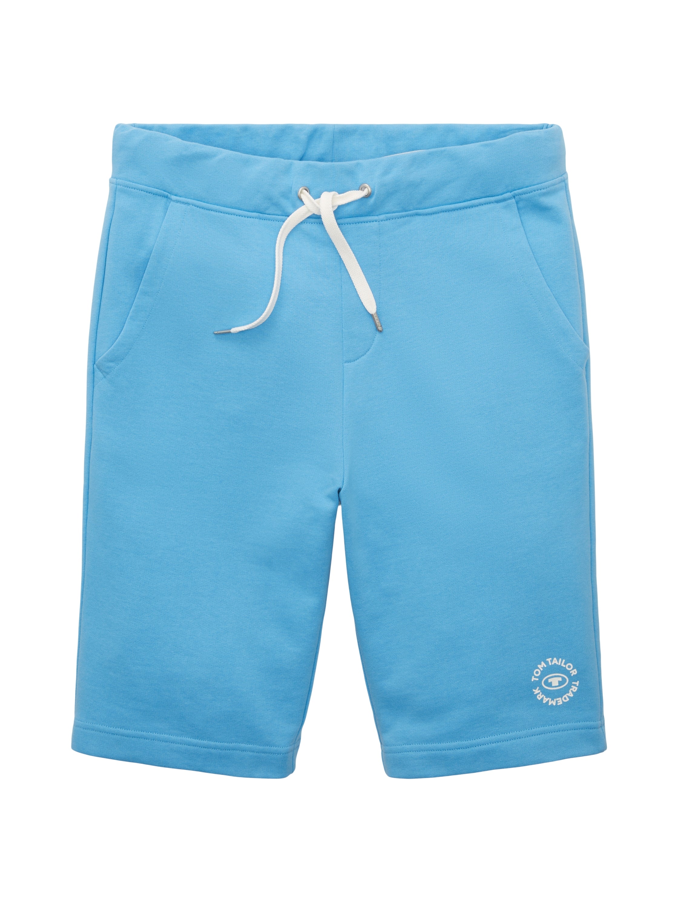 Light Blue Knitted Shorts