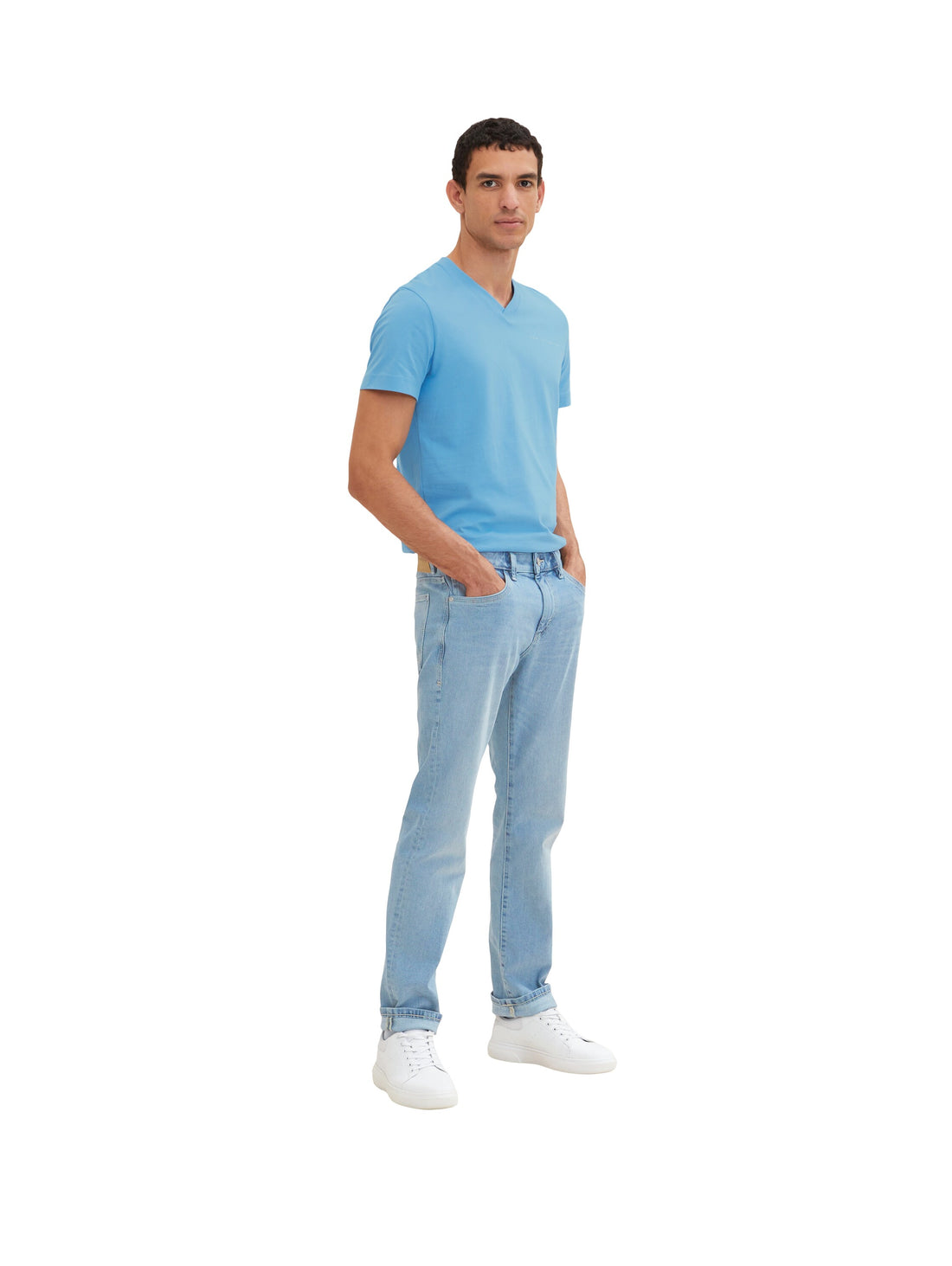 Light Wash Standard Fit Jeans - BEVAVA