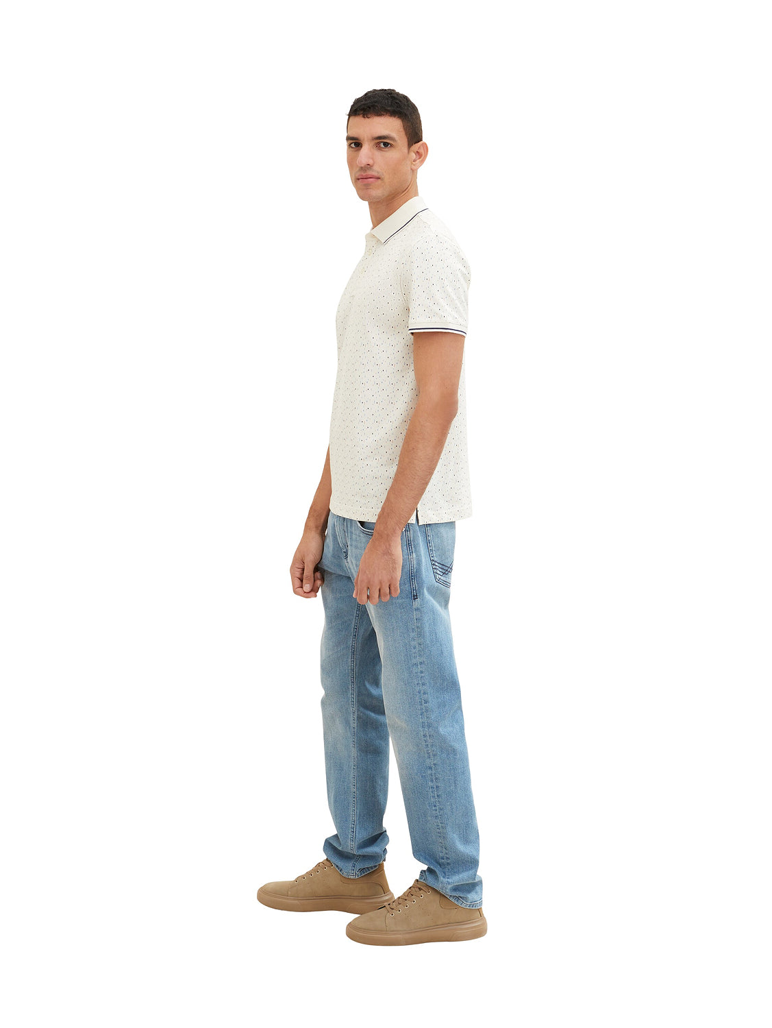 Light Wash Standard Fit Jeans - BEVAVA