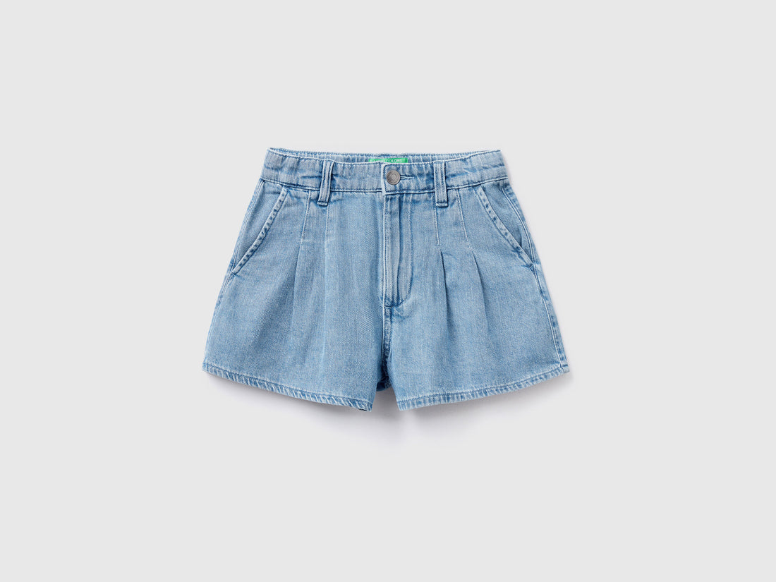 Lightweight Denim Shorts