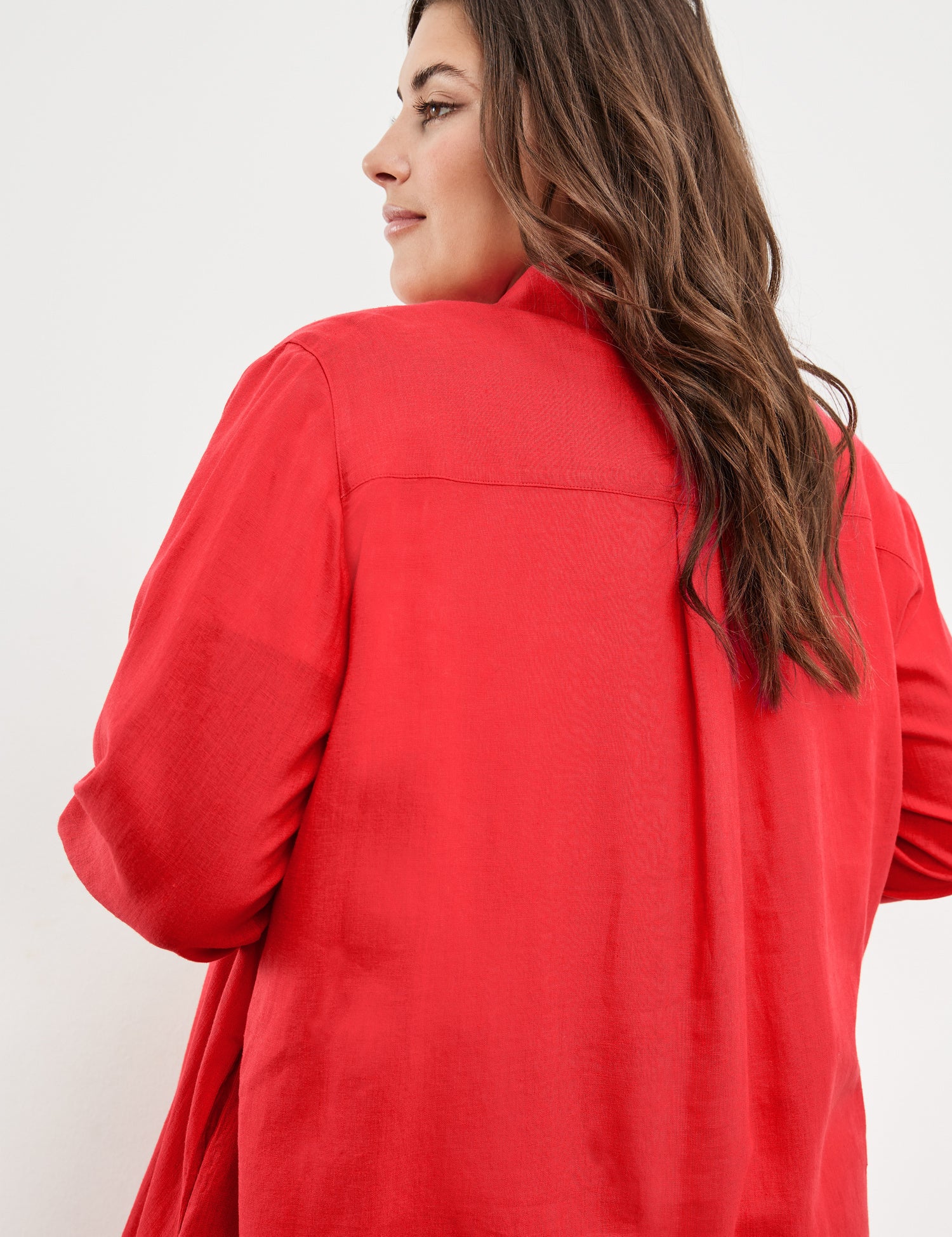 Long Blouse In A Linen Blend
