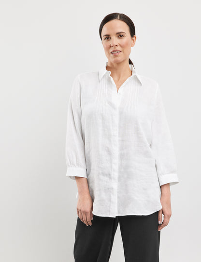 Long Linen Blouse