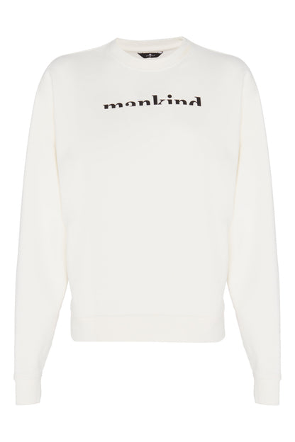 Mankind Sweatshirt Cotton Milk