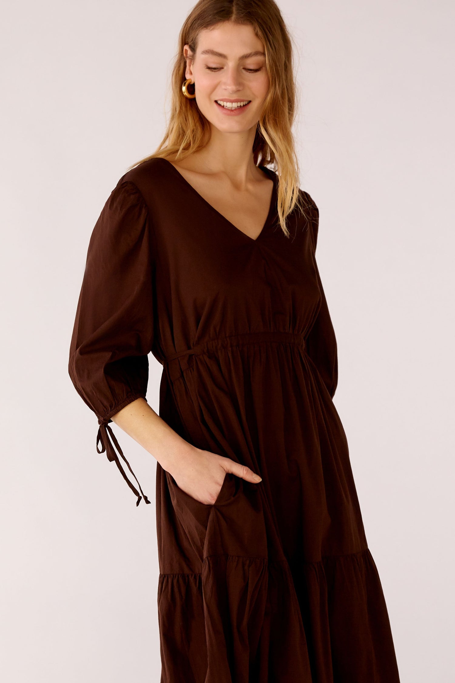 Maxi Dress Cotton Voile