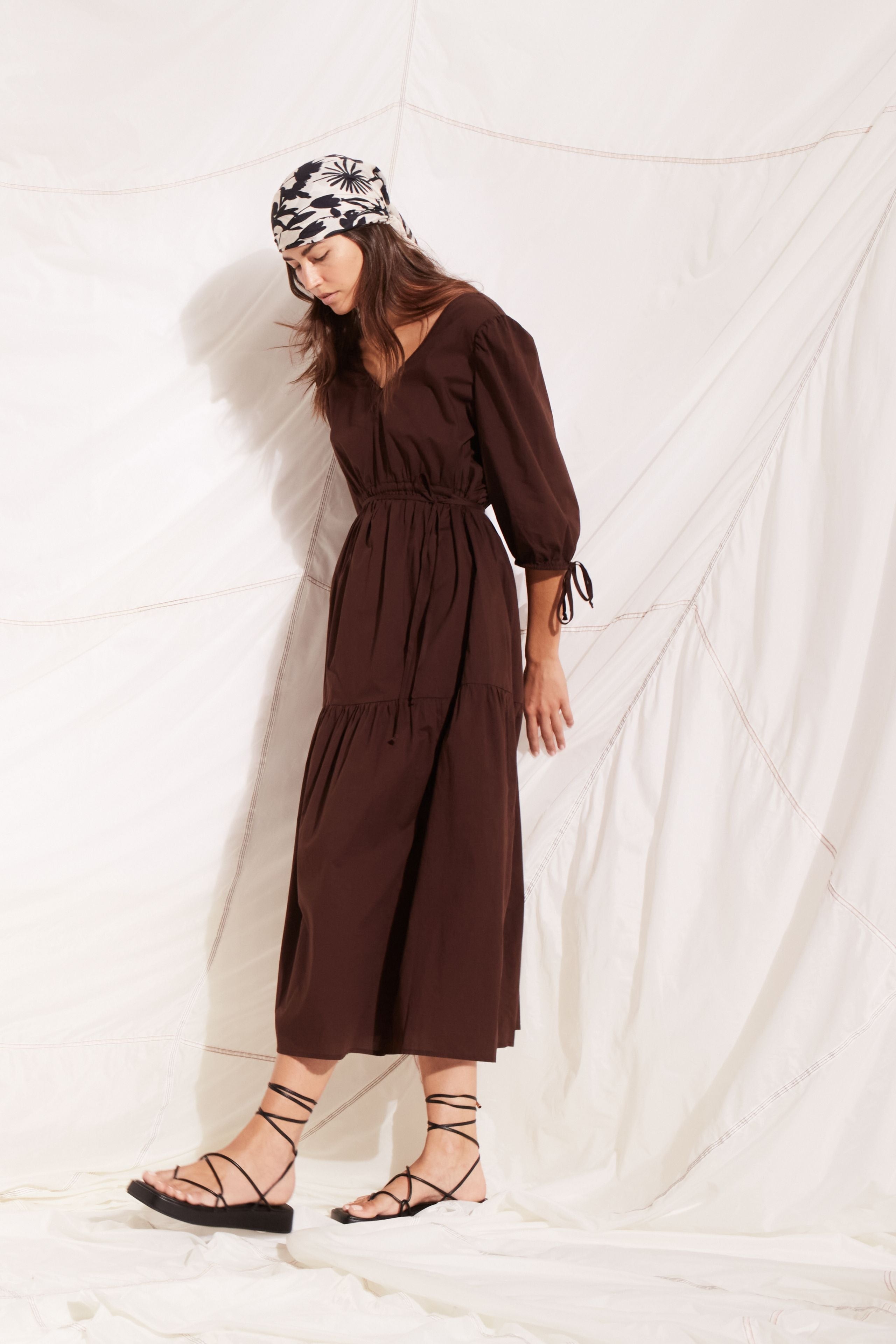 Maxi Dress Cotton Voile Oui