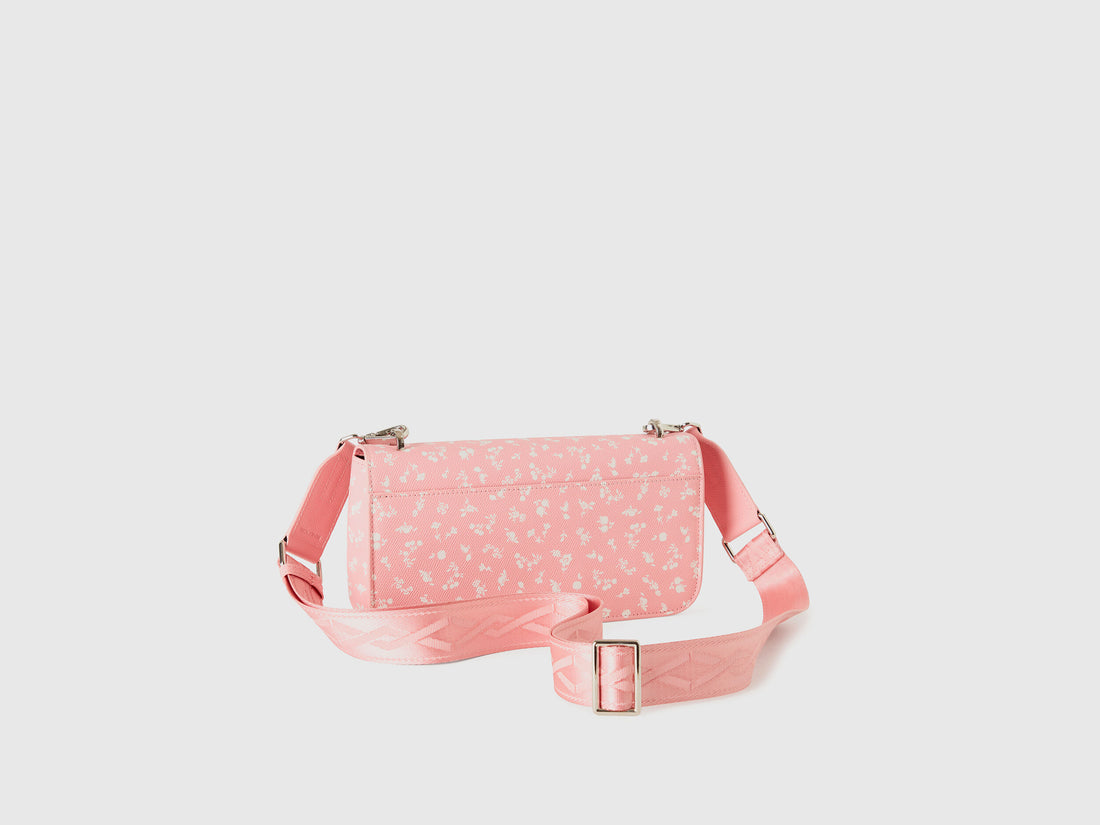 Medium Pink Floral Patterned Be Bag