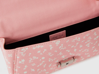 Medium Pink Floral Patterned Be Bag