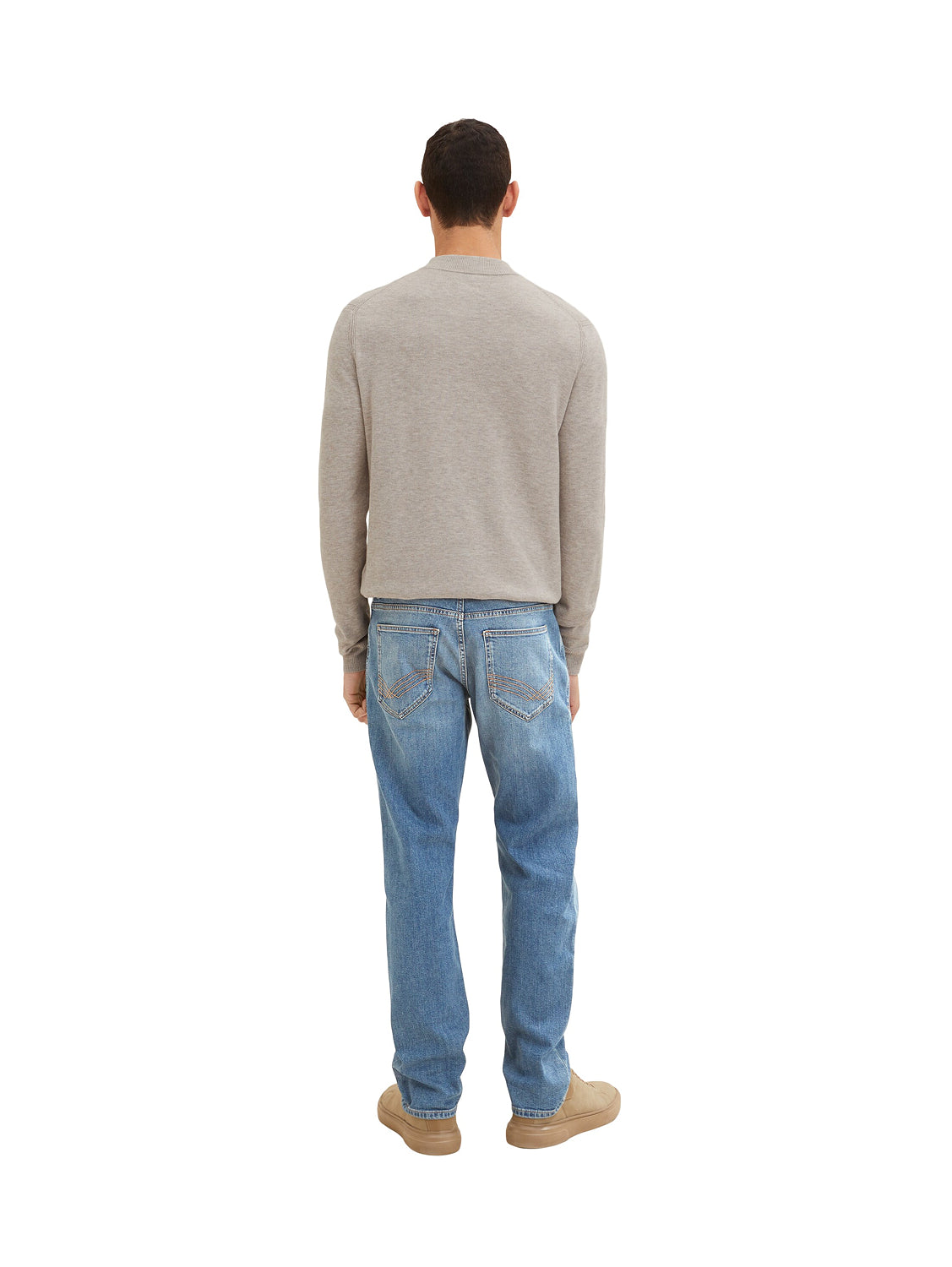 Mid Wash Standard Fit Jeans