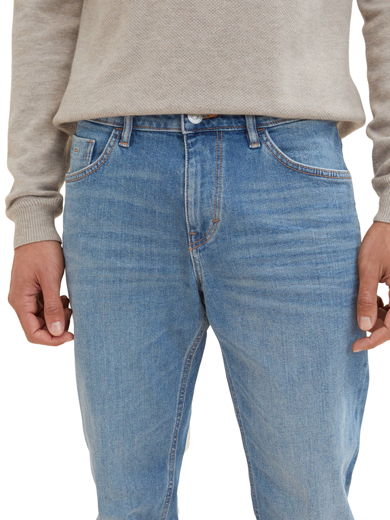 Mid Wash Standard Fit Jeans