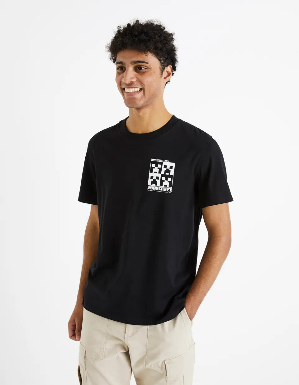 Minecraft - Black T-Shirt - 01