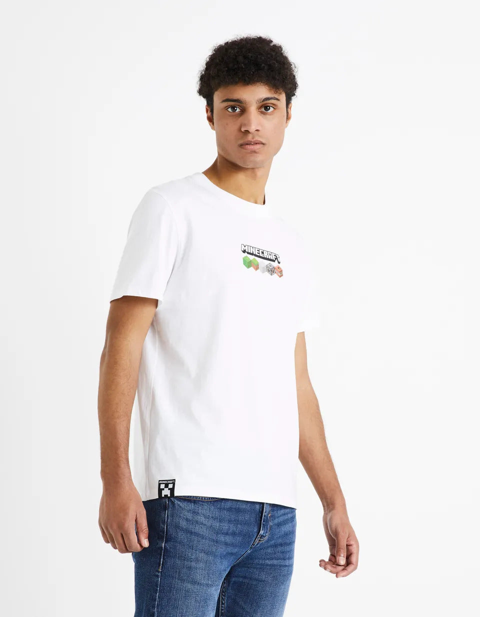Minecraft - White T-Shirt - 01