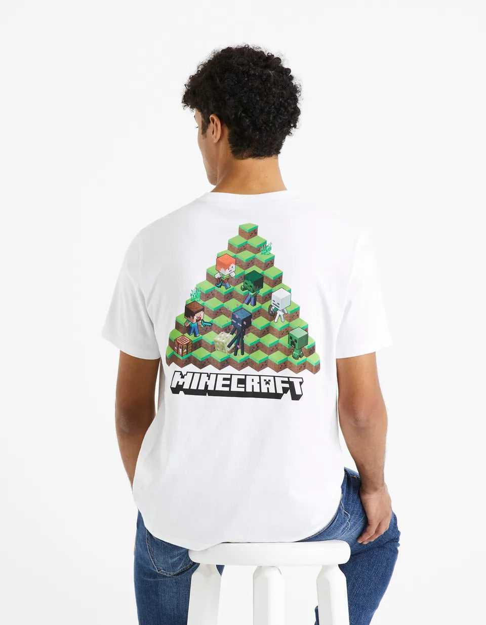 Minecraft - White T-Shirt - 02