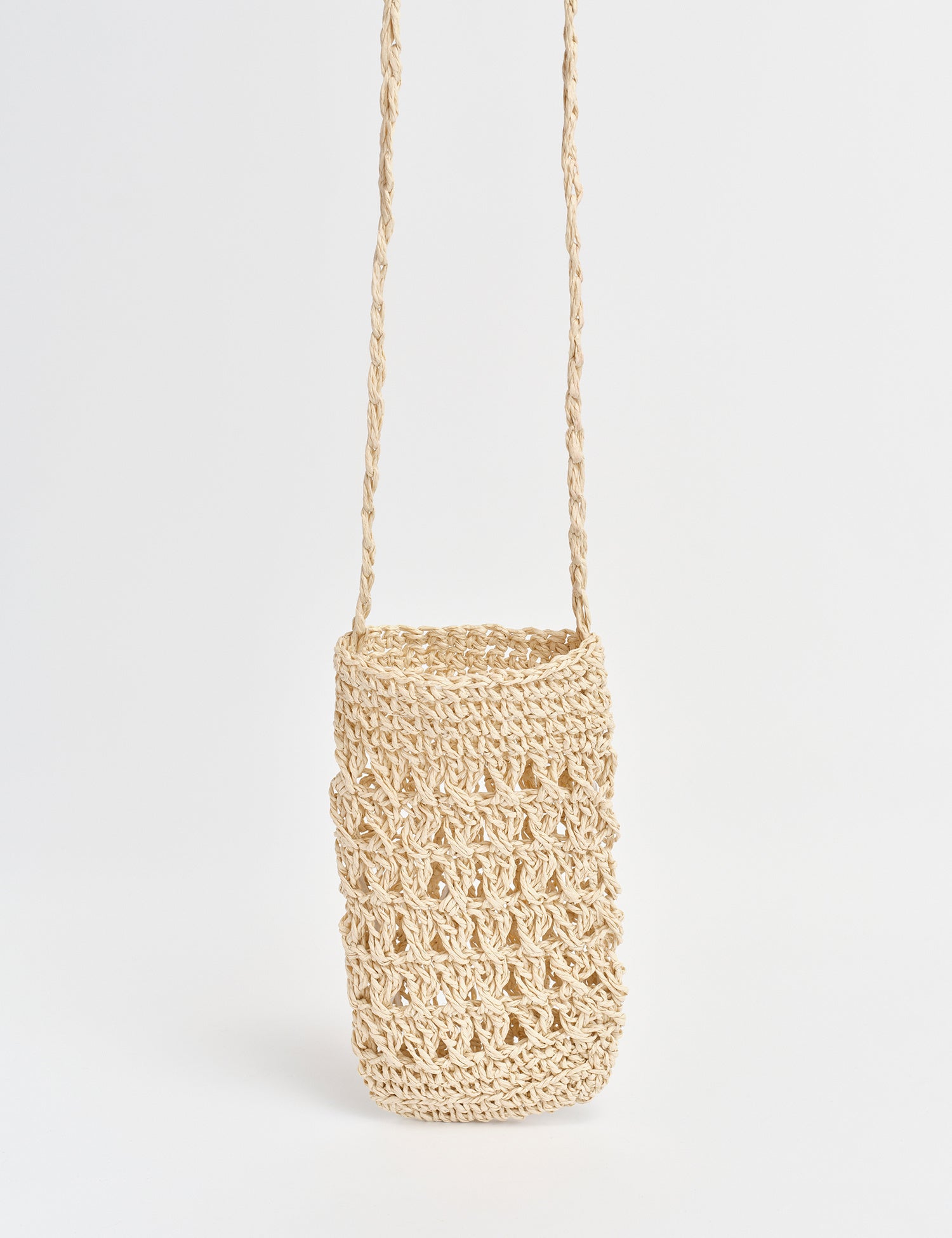 Mobile Phone Pouch Made Of Toyo Straw