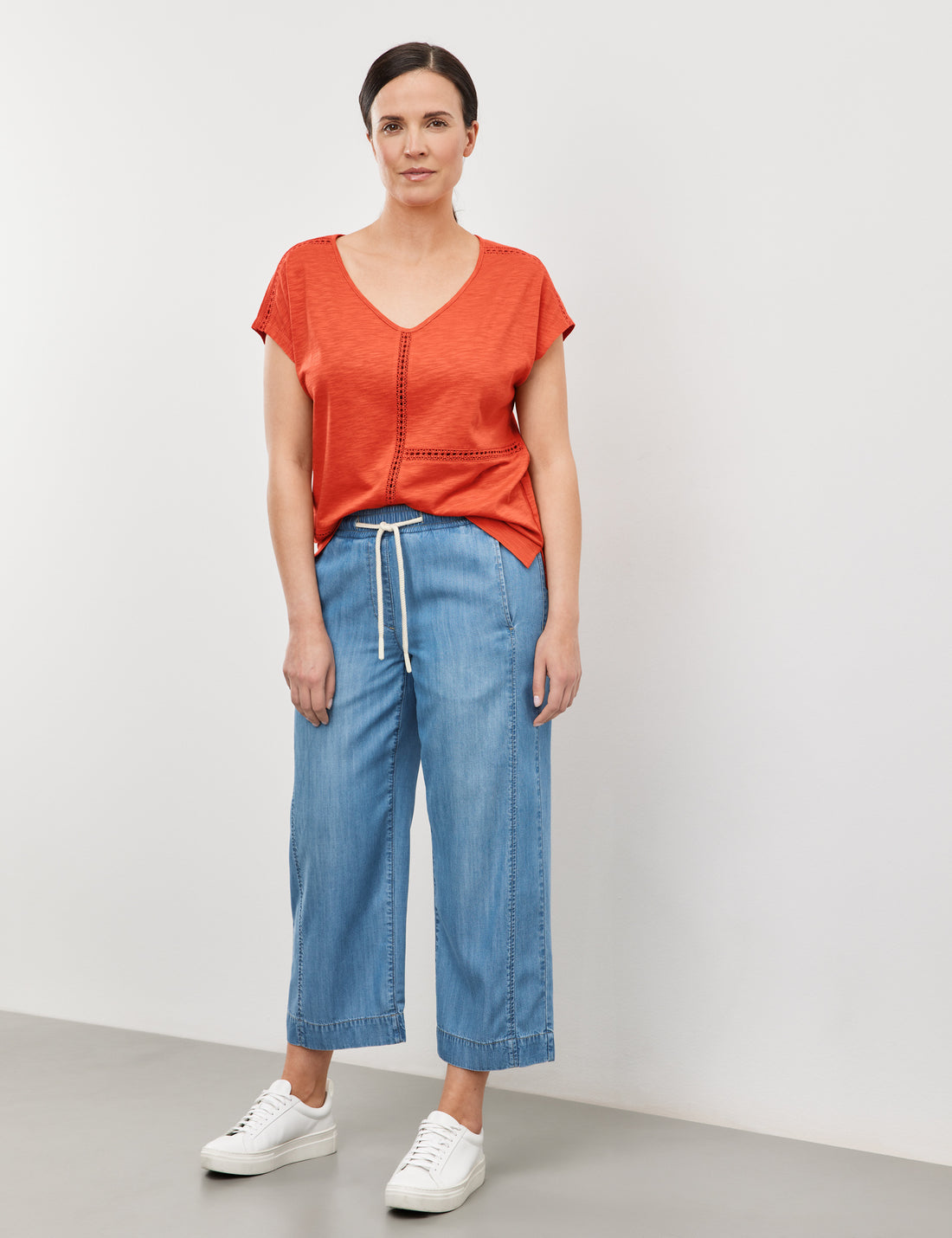 Modern Culottes With An Elasticated Waistband