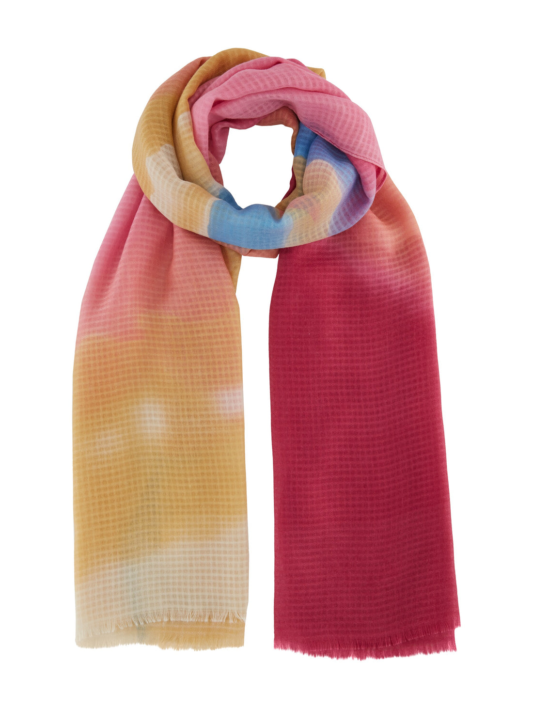 Multi-Color Patterned Scarf