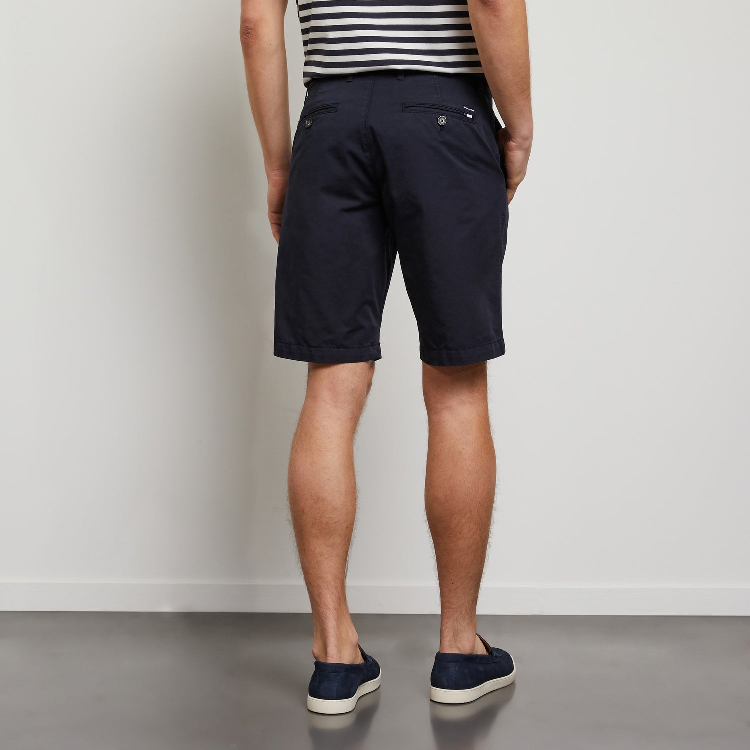 Navy Blue Bermuda Shorts - 03