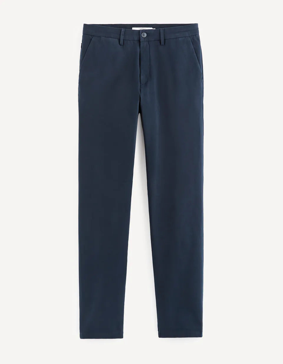 Navy Blue Chino Trousers