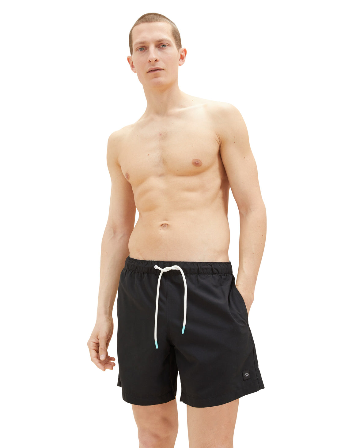 Navy Blue Swimming Trunks - BEVAVA