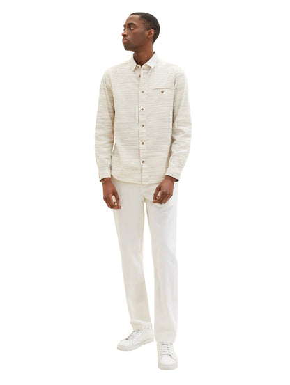 Off-White All-Over Print Long Sleeve Shirt