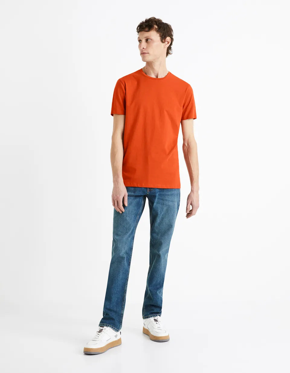 Orange Short Sleeve T-shirt - BEVAVA