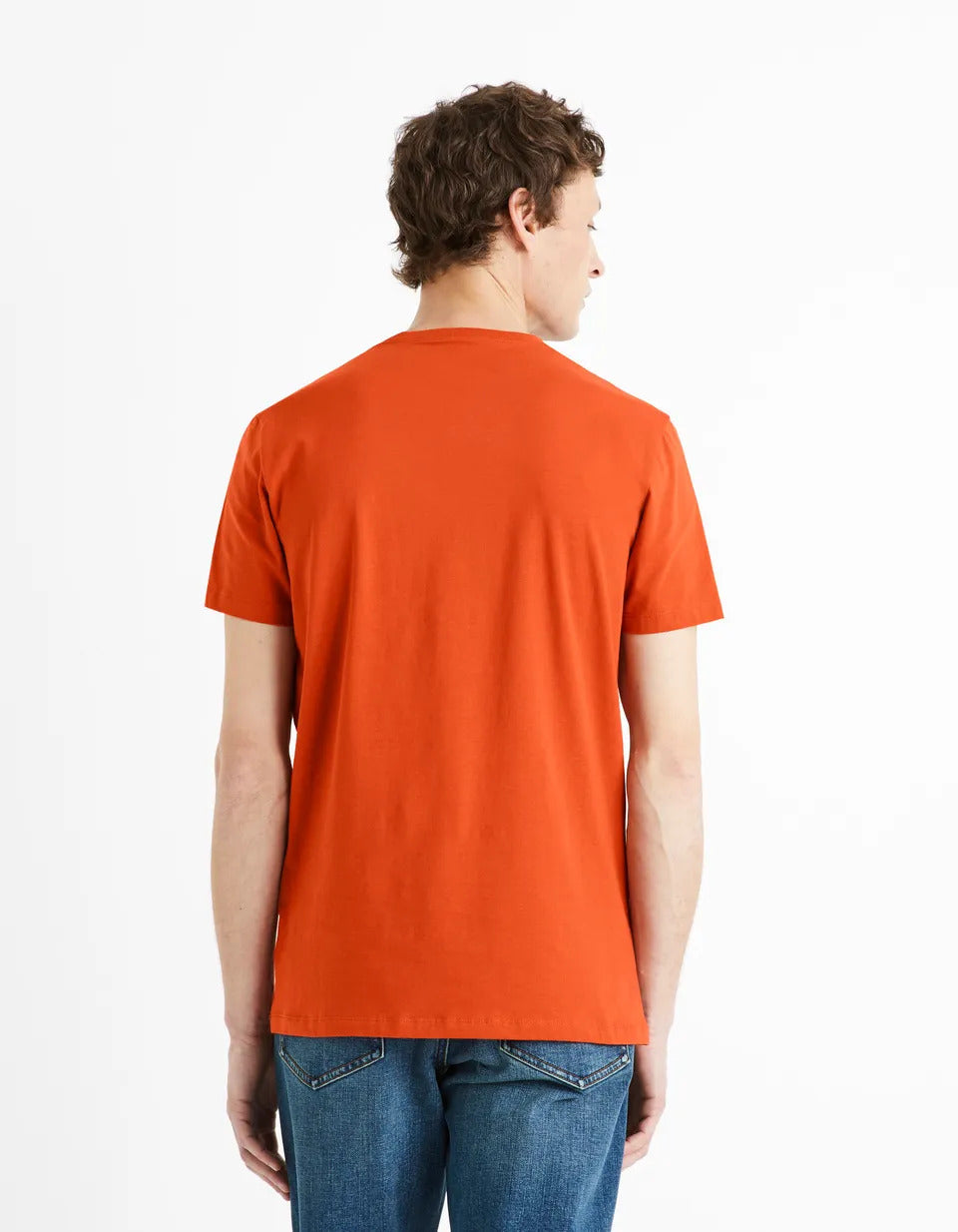 Orange Short Sleeve T-shirt - BEVAVA