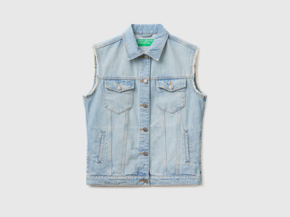 Oversized Denim Vest