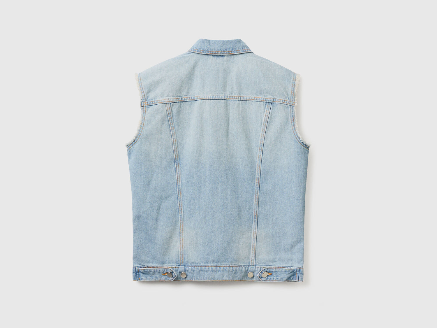 Oversized Denim Vest