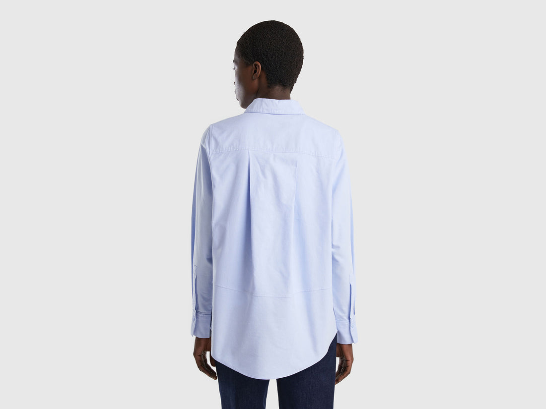 Oversized Shirt With Maxi Pocket - 02