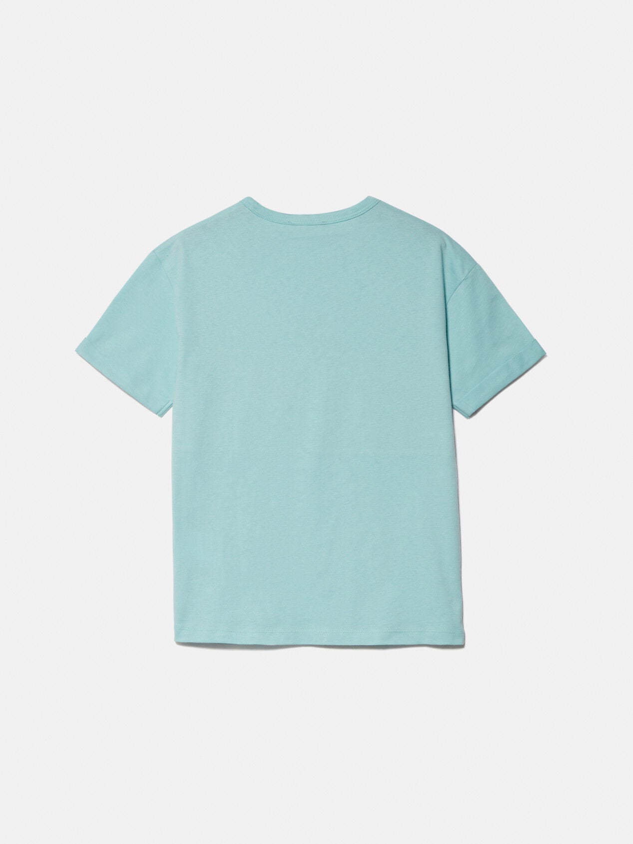 Oversized T-Shirt With Neon Details - 02
