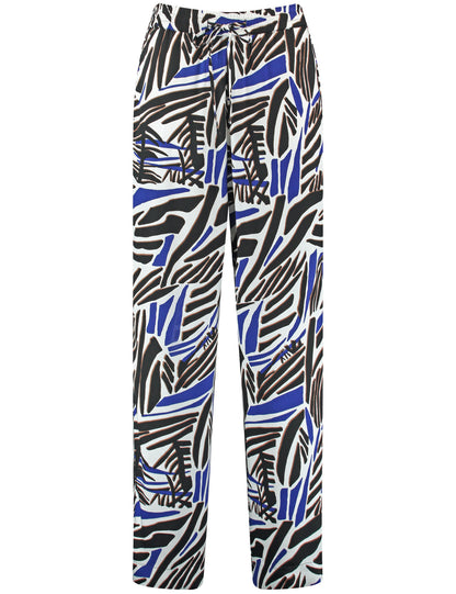 Palazzo Trousers With A Print, Carlotta