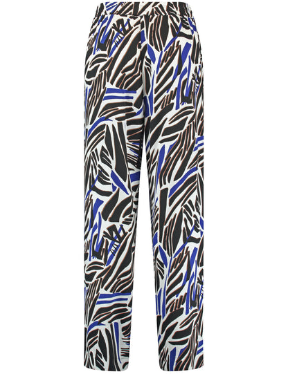 Palazzo Trousers With A Print, Carlotta