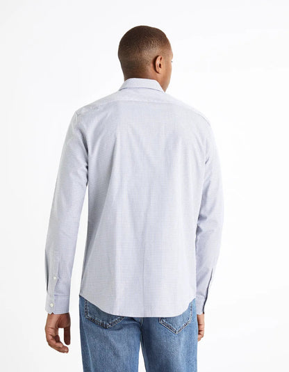 Pale Blue Long Sleeve Shirt