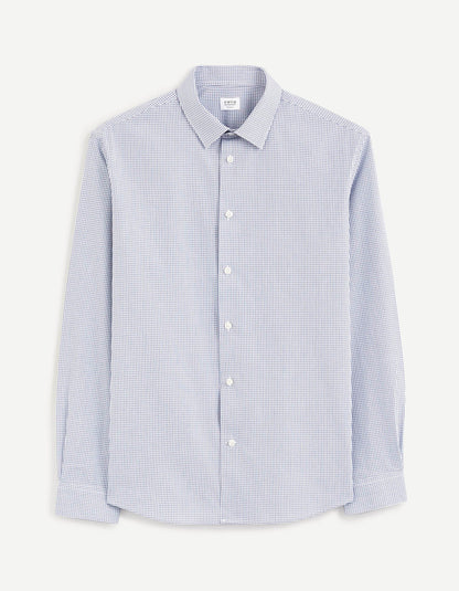Pale Blue Long Sleeve Shirt