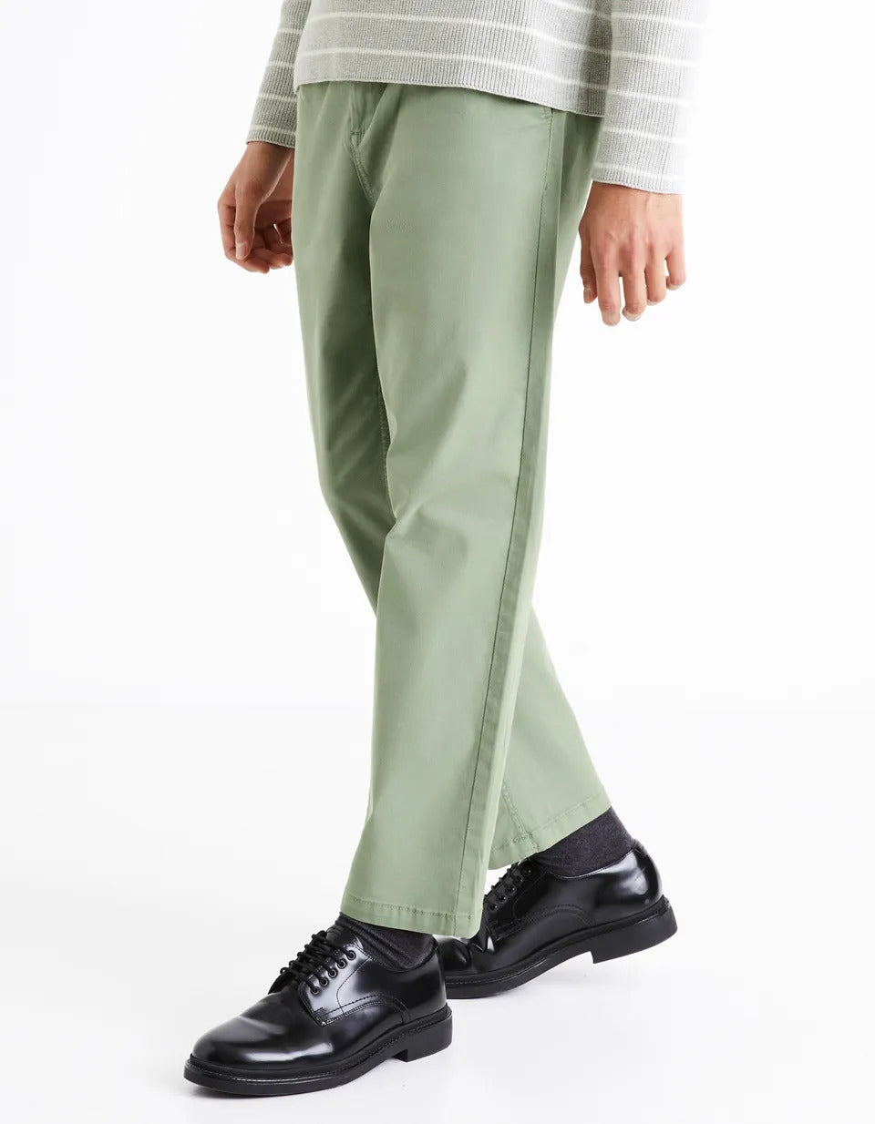 Pantalon Chino Relax - Vert - 03