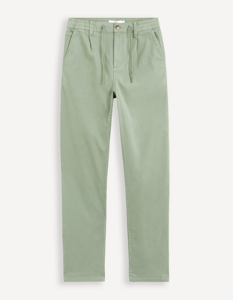 Pantalon Chino Relax - Vert - 05