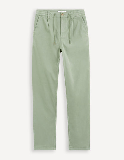 Pantalon Chino Relax - Vert - 05