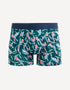 Parrot Stretch Cotton Boxers - Navy - 01