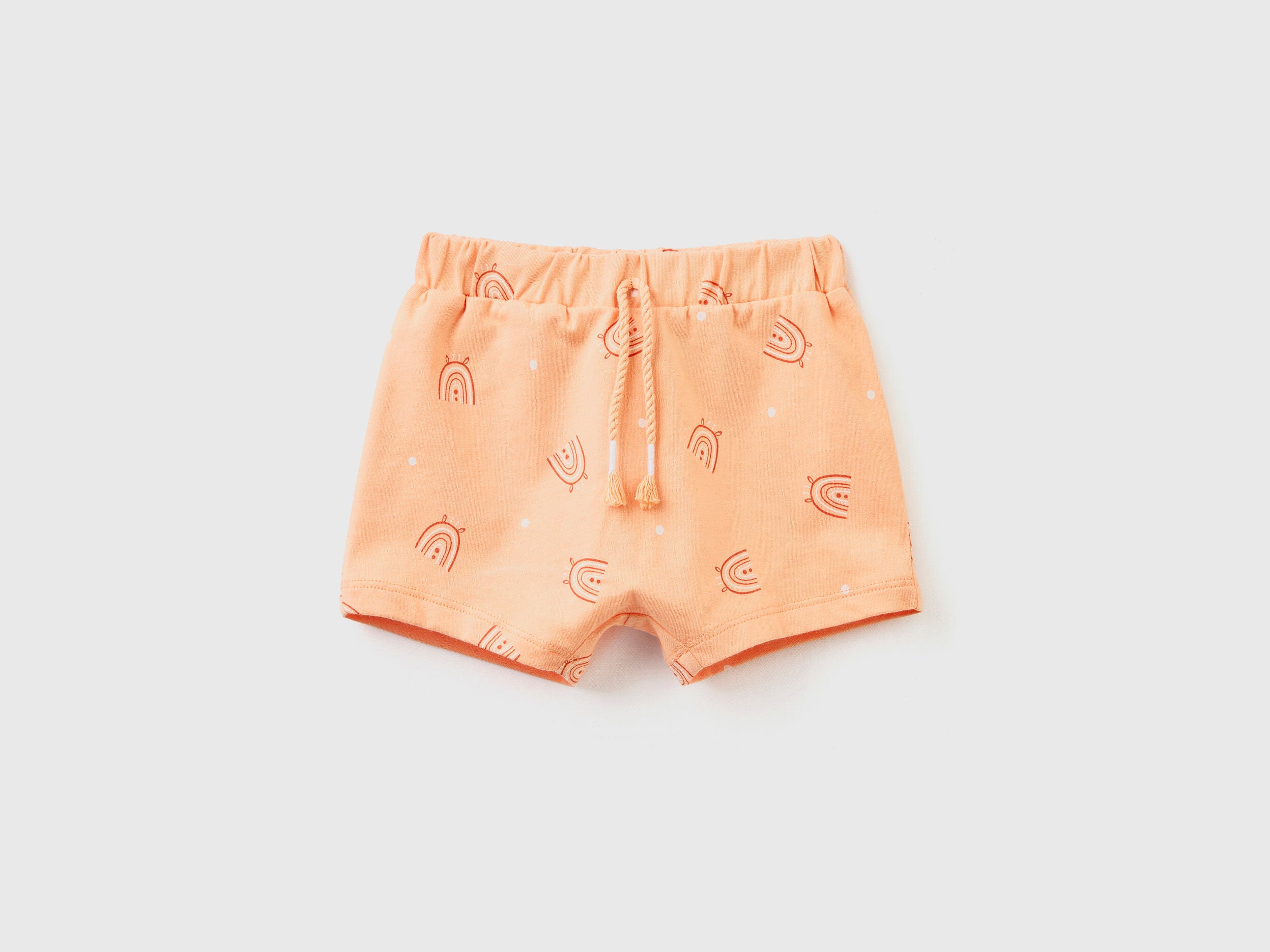 Patterned Shorts In Pure Cotton - 01