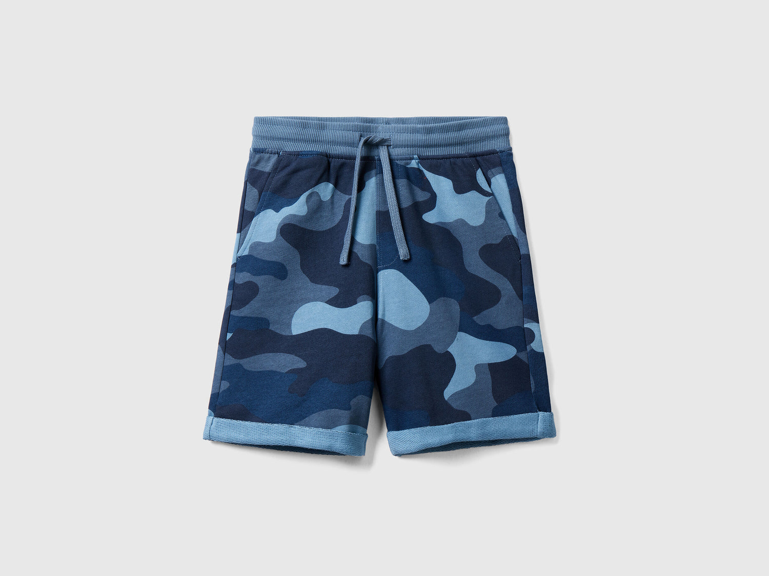 Patterned Sweat Bermudas - 01