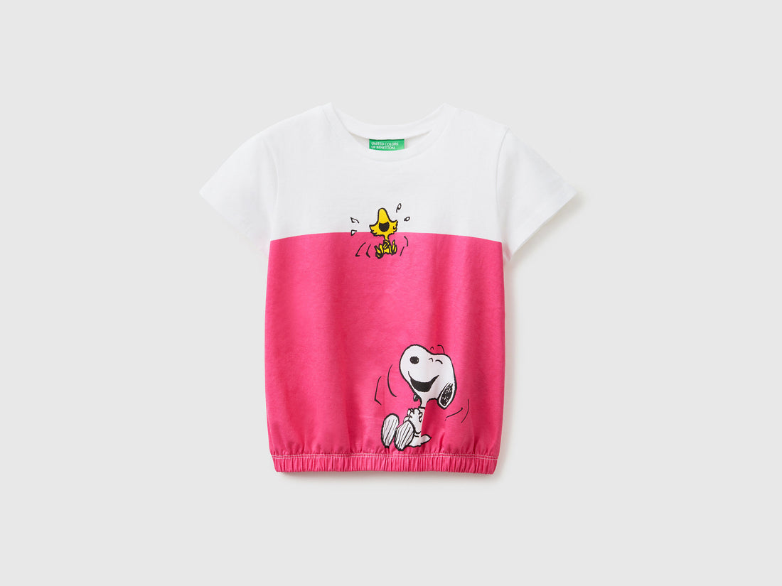 Peanuts T-Shirt With Elastic At The Bottom
