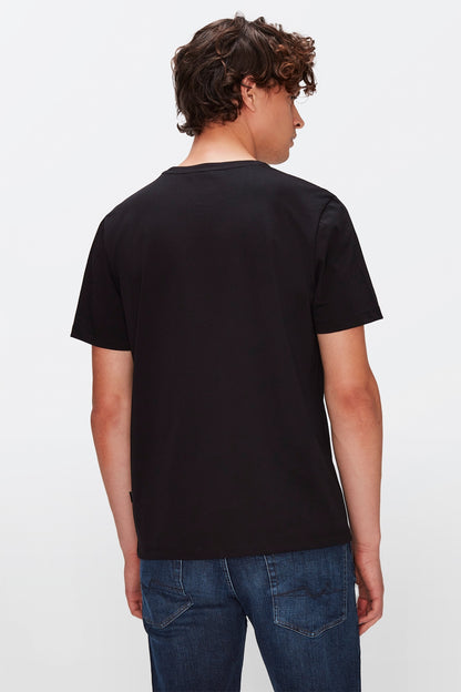 Photographic Tee Cotton Black